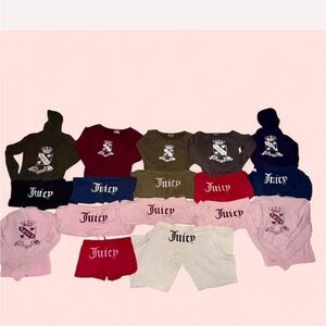 Vintage Juicy Couture Royalty & Royalty Racer tracksuits/pieces